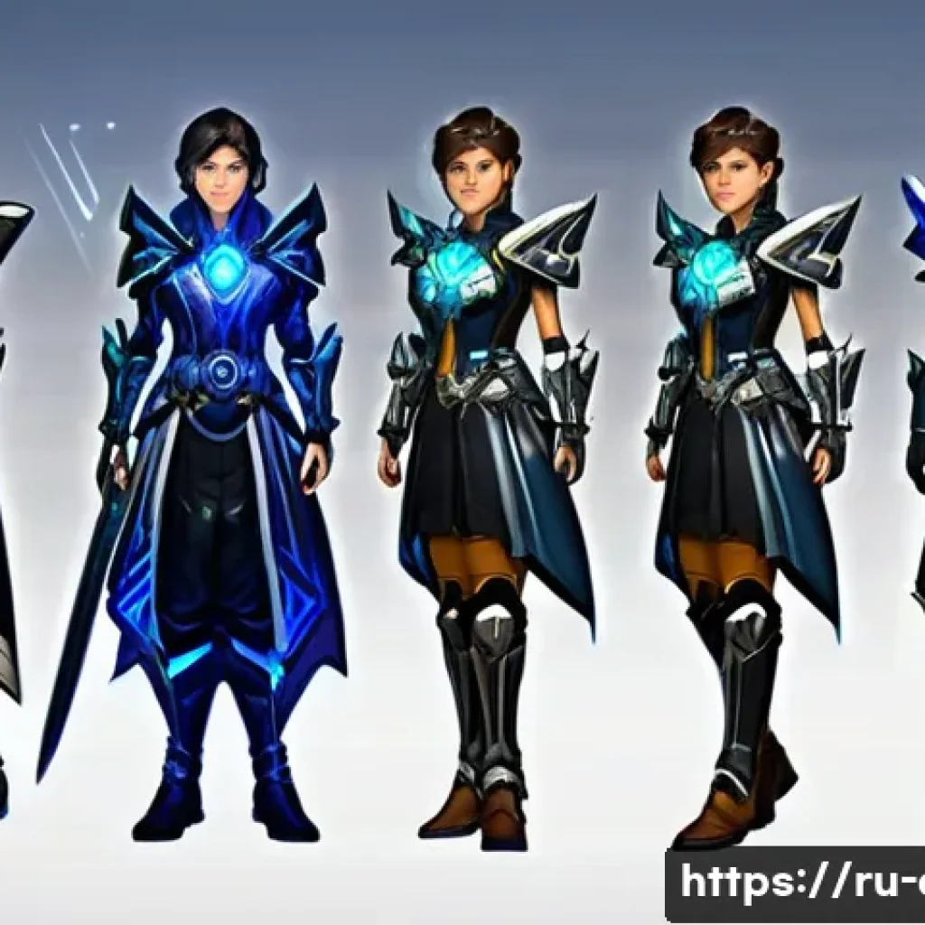 던전앤파이터 시즌제 아이템 변화 - **Prompt:** A DFO (Dungeon Fighter Online) character, a female Battle Mage, stands in a dynamic, con...